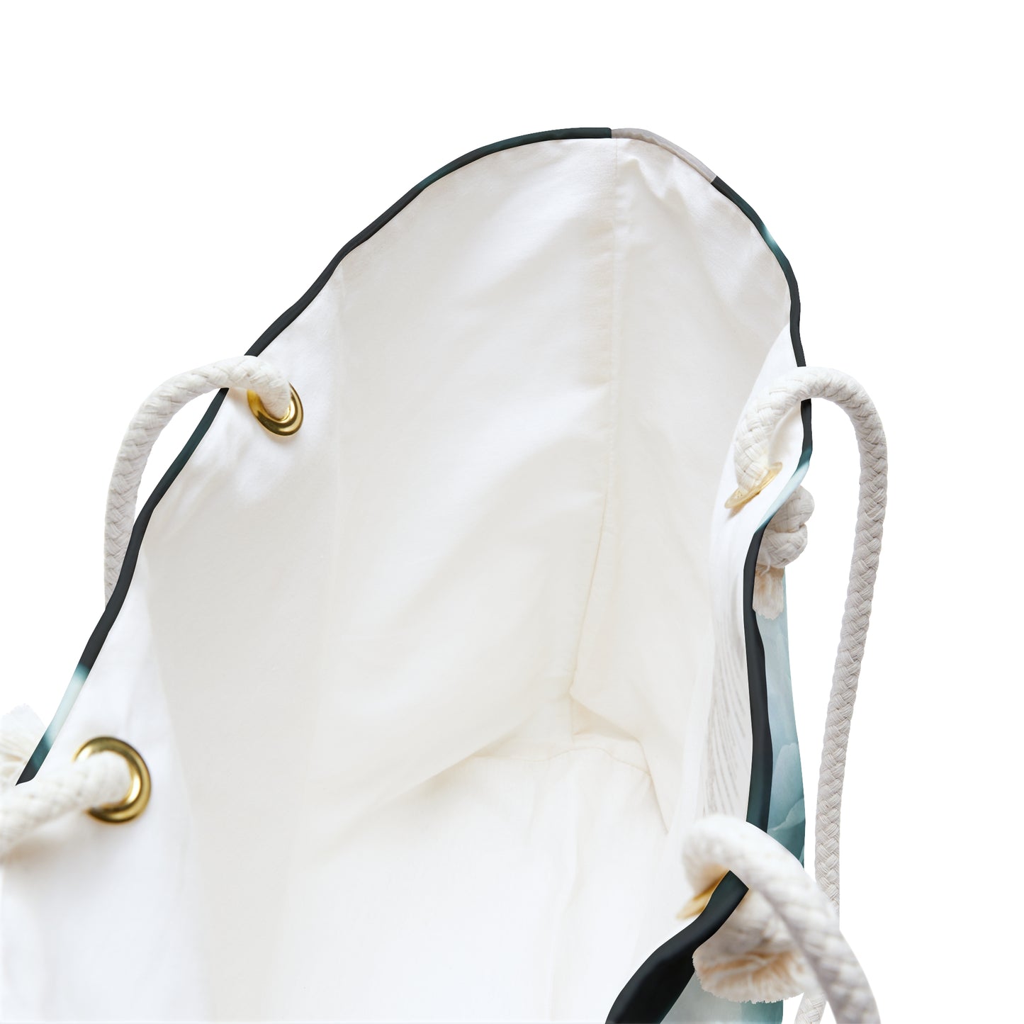 Weekender Bag — "God's Grace Is Sufficient" Floral Travel Tote