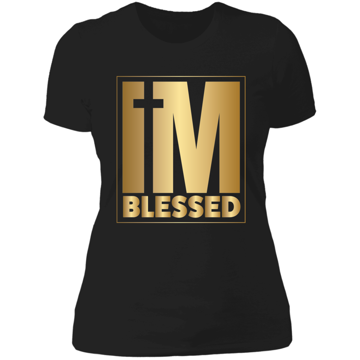 I'm Blessed Ladies' Boyfriend T-Shirt