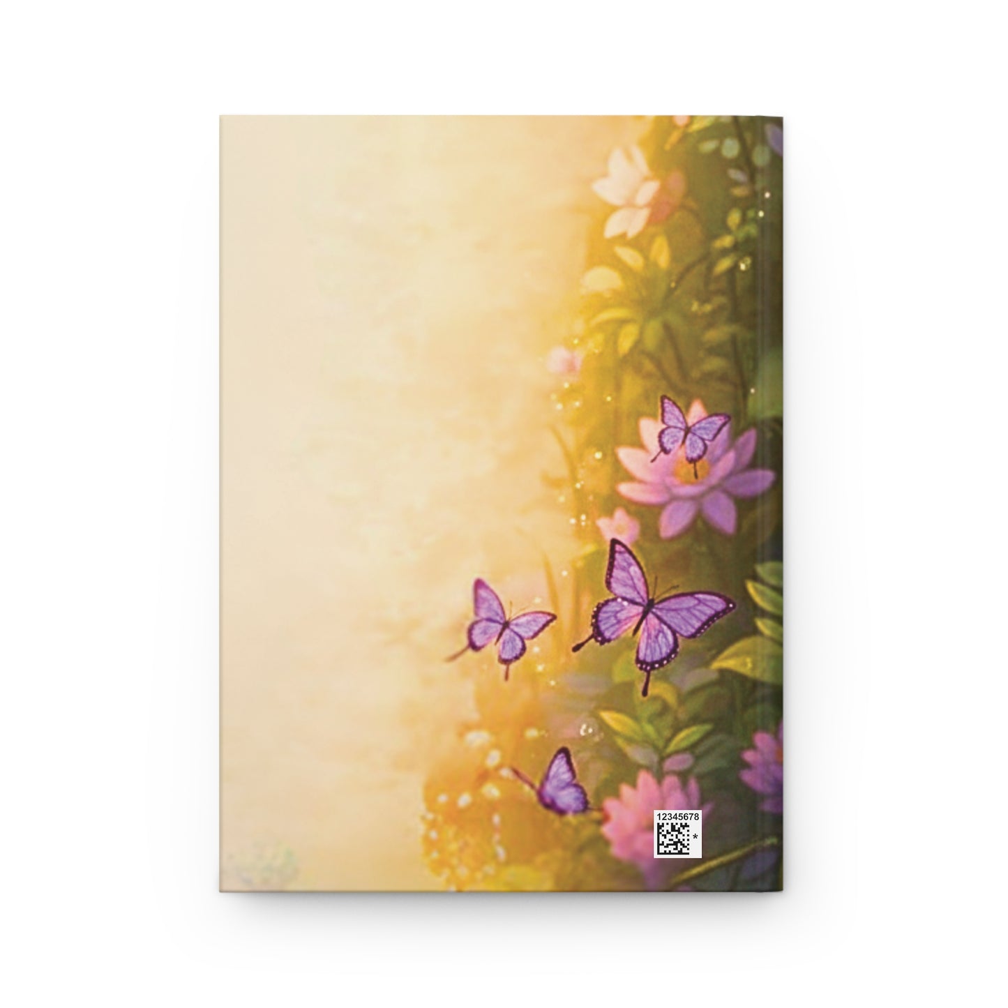 Hardcover Journal — “I Am Rooted In Faith” Inspirational Christian Journal with Cross, Dove & Floral Art