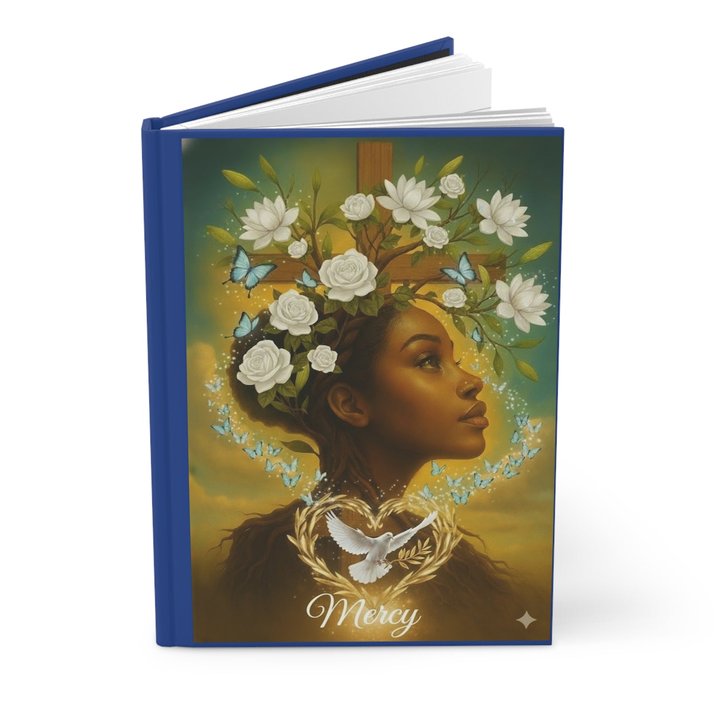 Hardcover Journal — God's Mercy Tree — Inspirational