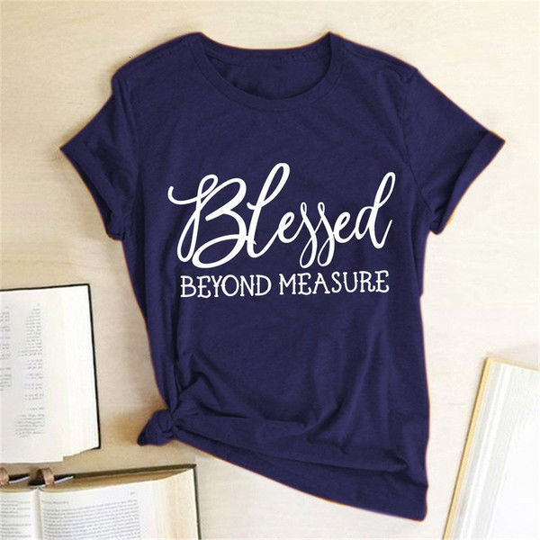 Blessed Beyond Measure Harajuku Aesthetic Tee