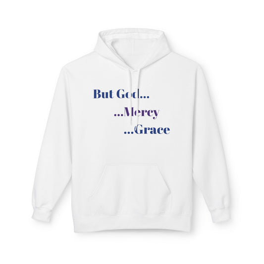 But God... Mercy Grace Hoodie — Inspirational Christian Faith Sweatshirt