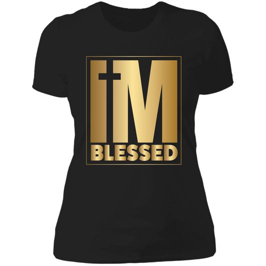 I'm Blessed Ladies' Boyfriend T-Shirt